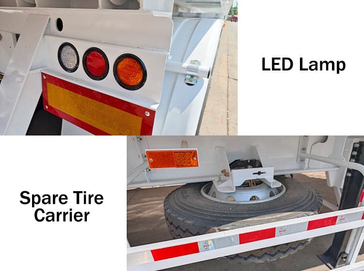 3 Axle Hydraulic Dump Trailer Prices for Sale in Senegal