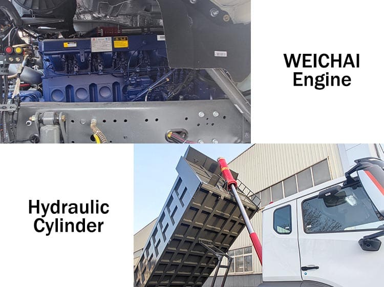 Sinotruk Howo 380 New Dump Truck for Sale in Senegal Dakar