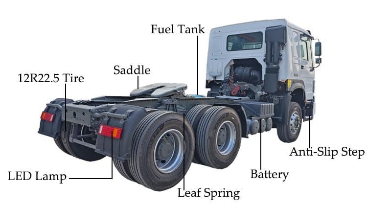 Sinotruk Howo 6x4 Tractor Truck for Sale in Senegal