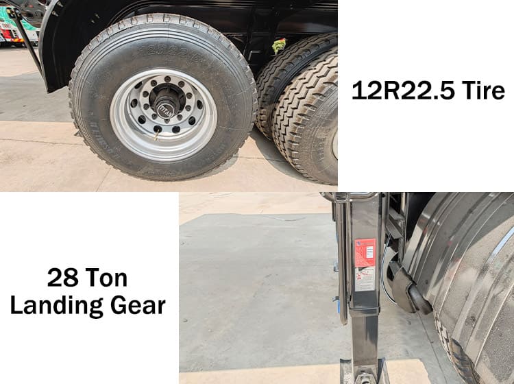 4 Axle Dump Trailer for Sale Near Me in Senegal