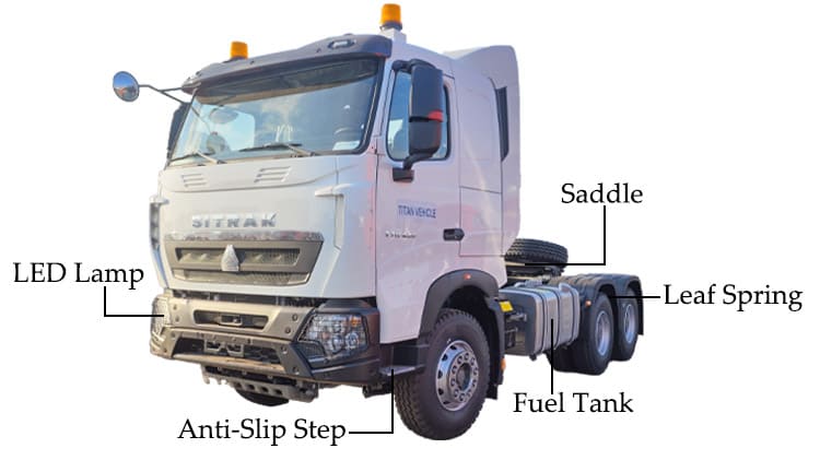 Sitrak Howo 430 | Howo Truck Head Price for Sale in Senegal