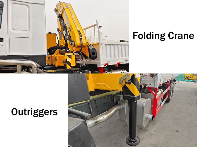 Folding Crane Mounted Vehicle for Sale in Senegal