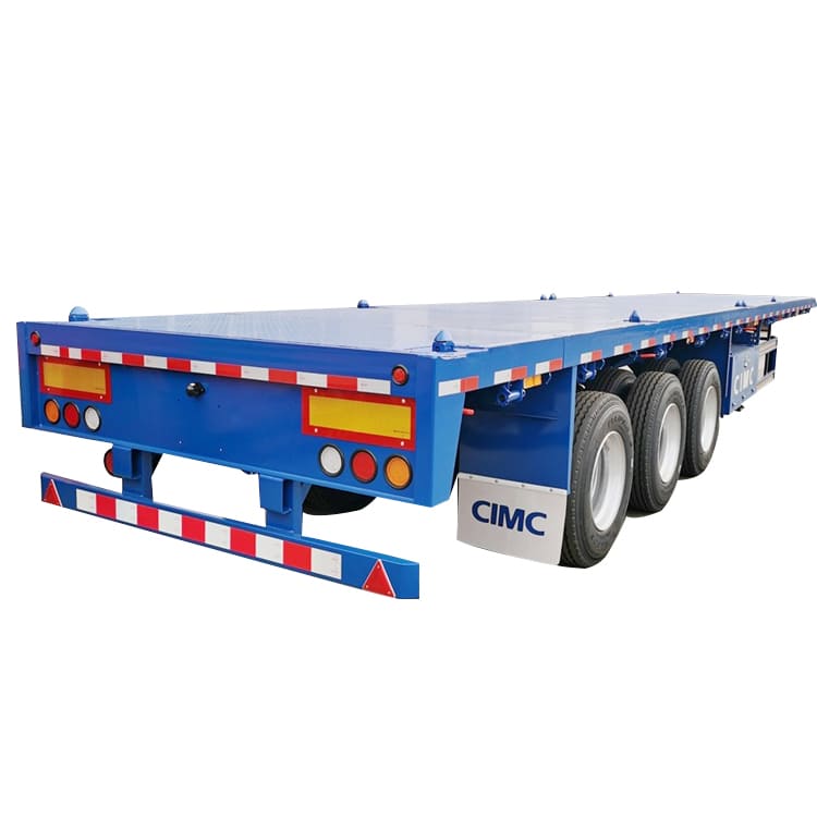 CIMC China Container Flatbed Semi Trailer