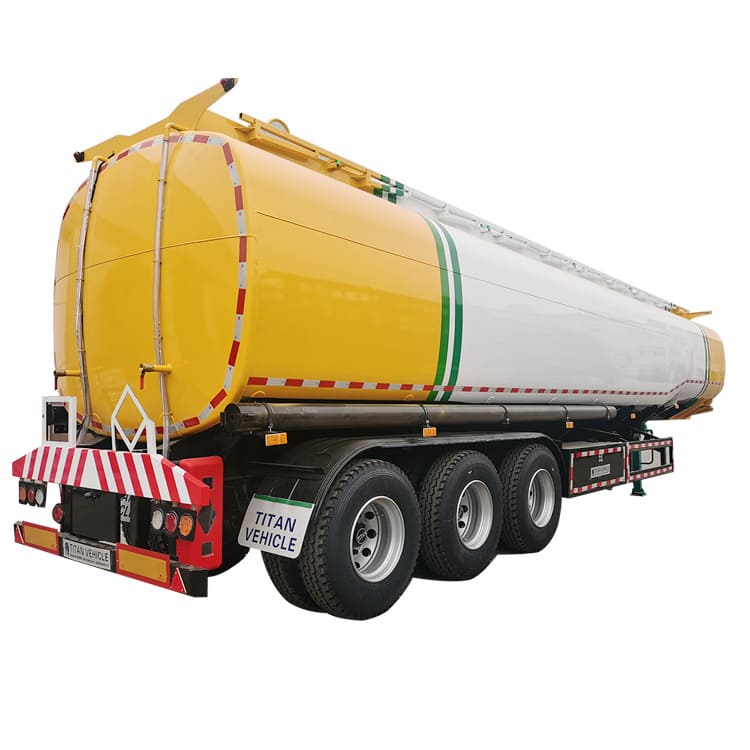 3 Axle 50000L Palm Oil Tanker Semi Trailer