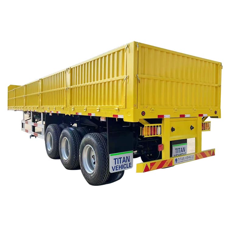 3 Axle Side Wall Semi Trailer
