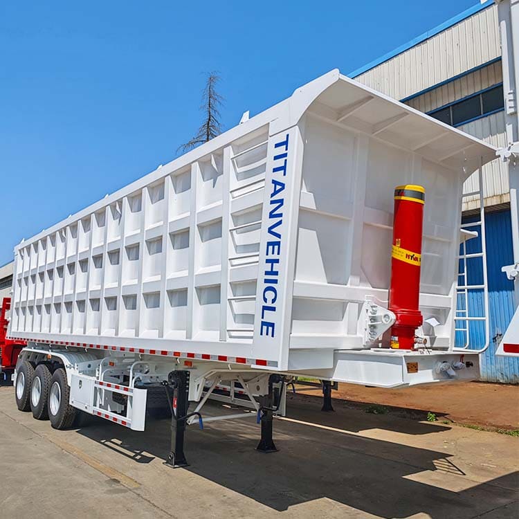 3 Axle Hydraulic Dump Trailer 