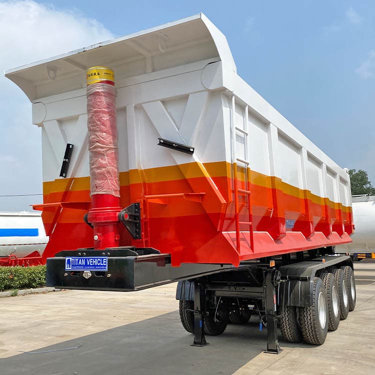 4 Axle Dump Trailer