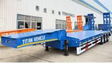 Camion-remorque surbaissé de 12,2 m