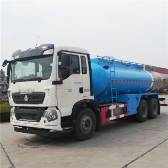 Howo Stainless Steel Fuel Tank Truck 