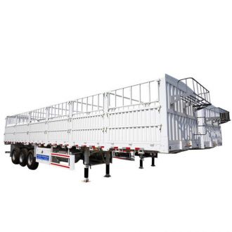 60 Ton Fence Cargo Truck Trailer