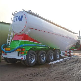 4 Axle 50CBM Dry Bulk Tanker Trailer