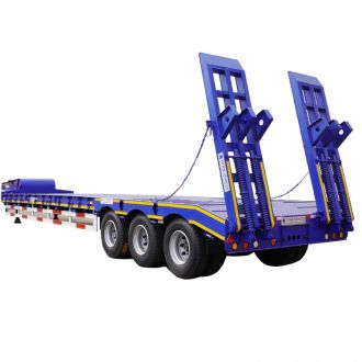 3 Axle 40 Feet Low Bed Trailer