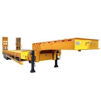 CIMC 80 Ton Semi Lowbed Truck Trailer