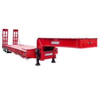 60 Ton Tri Axle Lowbed Truck Price