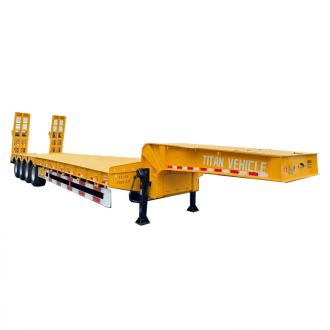 4 Axle 100 Ton Low Bed Trailer