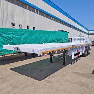 Flatbed Trailer with Fuel Tank