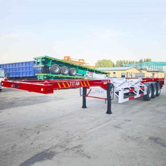 20 40 Ft Skeletal Container Trailer