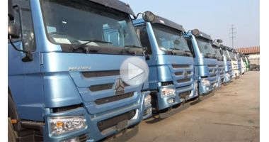 Sinotruk Howo 371 Hp 6x4 Tractor Truck 