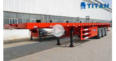 Different type of flatbed trailer